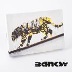 BANKSY CANVAS ART SMALL キャンバス アートパネル ポスター スモール  "Tiger Yellow" 31.5cm × 21cm