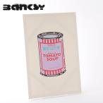 BANKSY CANVAS ART キャンバスアートファブリックパネル  "Tin Tomato Soup Purple" 60cm × 40cm バンクシー  ギフト トラッド