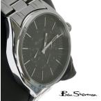 ベンシャーマン Ben Sherman ブラック フェイス クロノグラフ 腕時計 メンズ