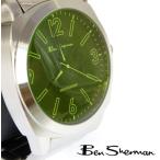 ベンシャーマン Ben Sherman イエローグリーン フェイス 腕時計 メンズ