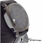 ベンシャーマン Ben Sherman サークル ガンメタル ディープブルー フェイス 腕時計 メンズ