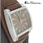 ベンシャーマン Ben Sherman リストバンド ブラウン フェイス 腕時計 メンズ モッズ