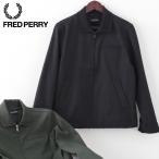 ショッピングフレッドペリー フレッドペリー メンズ ジャケット リブカラー ジャージ スポーティー Fred Perry 2色 ブラック グリーン 正規販売店