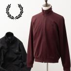 ショッピングフレッドペリー Fred Perry フレッドペリー トラックジャケット ジャージ  無地 プレーンカラー ジップスルー ユニセックス 長袖 アウター バーガンディー ブラック