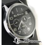 Ben Sherman メンズ 腕時計 ベンシャーマン クロノグラフ ブラックサークル フェイス