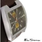 Ben Sherman メンズ 腕時計 ベンシャーマン クロノグラフ ブラック フェイス アナログ ウォッチ