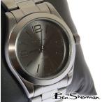 Ben Sherman メンズ 腕時計 ベンシャーマン ブラック フェイス ガンメタル アナログ