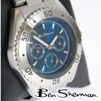 Ben Sherman メンズ 腕時計 ベンシャーマン ブルー ダイバーズ クロノグラフ