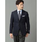 【スーツスクエア】メンズ ジャケット CANONICO ウールメッシュ 織柄 RI05 ネイビー系