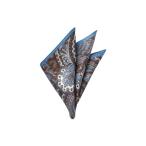 [ костюм квадратное ] мужской pocket square andreu.barcelona шелк peiz Lee оттенок коричневого 