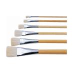 (2個セット) アーテック ArTec 平筆 ( ポスター用・白毛 ) 0号 おすすめ 図工 スケッチ 絵画 美術 作品 学校 絵具 教材 絵の具