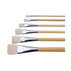 (2個セット) アーテック ArTec 平筆 ( ポスター用・白毛 ) 5号 おすすめ 図工 スケッチ 絵画 美術 作品 学校 絵具 教材 絵の具