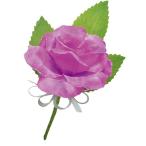 (10 шт. комплект ) букетик мини роза лиловый 