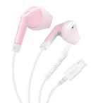 エレコム ステレオヘッドホン(マイク付) セミオープン型 EHP-LF11IMAP3 Lightning 13.6mmドライバ PINKPINKPINK FAST MUSIC F11I スウィートピンク