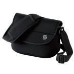  Elecom DGB-SSF01MBK GRAPH GEAR цифровая камера сумка на плечо цифровая камера кейс сумка на плечо камера черный 