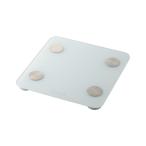 ショッピング体重計 エレコム HCS-BTFS01WH 体重計 体組成計 ヘルスメーター Bluetooth スマホ連動 体重 体脂肪率 BMI 内臓脂肪レベル 皮下脂肪率 骨格筋率