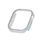 エレコム AW-24BBPPJACR アップルウォッチ カバー Apple Watch Series 10 [ 42mm ] バンパー ハード 側面保護 ラインストーン &me オーロラ