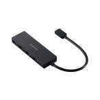 Elecom U2HC-H040BK Type-C ступица USB2.0 USB-A ×4 автобус энергия compact тонкий ( USB-C порт установка MacBook mac Surface Windows iPhone