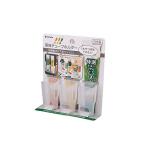 (2個セット) イノマタ薬味チューブホルダー わさび 整理 収納 冷蔵庫内 キッチン クリアー 薬味 生姜 キッチン小物 便利 キッチン道具