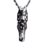 ショッピングエヴァンゲリオン エヴァンゲリオン シルバー アクセサリー ネックレス ペンダント  エヴァ 弐号機　ペンダント　ミニ