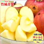 ショッピングりんご 【即日発送実施中！】ご家庭用 訳あり りんご サンふじ 3kg(糖度厳選/8〜12玉入り/生食用)※日時指定はメールで※