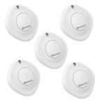 iPhone 紛失防止タグ KJ-187 お得用5個セット Apple社正規認証品 カシムラ スマートフォン用 ストラップホール付き 追跡タグ 車両盗難防止 に airtag エアタグ