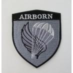 [ бесплатная доставка ] собственный .. нашивка Ground Self-Defense Force no. 1 пустой .. особый значок подразделения patch вышивка нашивка / чёрный × серый 