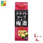 清洲桜醸造 クラフトコーラ＆梅酒パック500ml紙パック×1ケース（全6本）送料無料 爆買