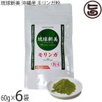 琉球新美 沖縄産 モリンガ粉 60ｇ×6袋 アクアグリーン沖縄 モリンガ 粉 オーガニック サプリ 健康 自然食品