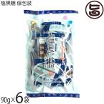 ショッピングぬちまーす 塩黒糖 90g×6袋 海邦商事 ぬちまーす使用 個包装