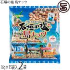 石垣の塩 島ナッツ(大袋)240g(16g×15袋)×2袋 南都物産 沖縄