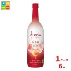 チョーヤ アイスヌーボー 氷熟梅ワイン2025 720ml瓶×1ケース（全6本） 送料無料