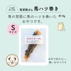 犬 おやつ 無添加 うまかみかみ 馬背筋ガム馬ハツ巻きSサイズ モンゴル産  サンプル GOGOSALE55円