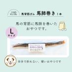 犬 おやつ 無添加 お試しサンプル うまかみかみ 馬背筋 ガム 馬肺巻き ロング モンゴル産 愛犬のおやつ GOGOSALE55円