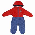 ジャンプスーツ 男の子 キッズ 中綿 スノーコンビ