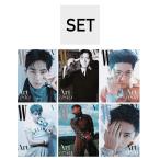 [ комплект ]W KOREA MAGAZINE 2025 VOL.9 BTS V COVER A~F Ver (6 шт. комплект )