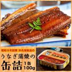 うなぎ ウナギ 鰻 昭和9年創業 浜名湖食品の「うなぎ蒲焼缶詰」 1個 100g 缶詰 カンヅメ 常温