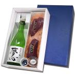 ショッピング馬刺し （地域限定送料無料）夢心酒造  純米吟醸 720ml+国産会津馬刺しモモ 160g(80ｇ×2パック) 辛子味噌だれ付き おちょこプレゼント！福島県/会津　ギフト