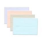 プリペイドカード封筒 Sサイズ プリペイドカード カード 封筒  パステルカラー  カラー ブルー ピンク クリーム サイズ 100×68mm  カマス貼  テレカ 図書