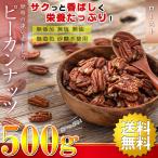 ピーカンナッツ ロースト 素焼き 500g ( 無塩 無添加 無油 無着色 砂糖不使用 ) アメリカ産 ( 苦味・渋みが少なくマイルドな味わい ) おつまみ ナッツ