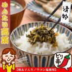 Yahoo! Yahoo!ショッピング(ヤフー ショッピング)辛子高菜 漬物 長崎県産 めんたい高菜 180g（明太子入り／ウコン塩使用）きざみ高菜 たかな 高菜 明太 高菜漬け 国産 つけもの ご飯のお供 得トク2WEEKS