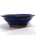  бонсай горшок 4 номер круг .. горшок синий цвет море .. 4 день город Banko .. type керамика примерно 15 см . дерево маленький товар маленький цветочный горшок мох модный 