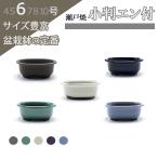  бонсай горшок керамика 6 номер маленький штамп en есть горшок . цвет развитие u грязь зеленый крем синий . обжиг в печи Seto . углублять стандартный . лист много мясо маленький товар цветочный горшок модный специализированный магазин примерно 17.5 см 4 5 6 7 8 10