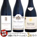 【期間限定・特別価格】お薦めブルゴーニュのピノ・ノワール 赤ワイン 3本セット (Dローラン&ジョセフ・ロティ&マニャン)