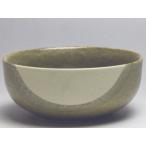 【Ｃ級品】三色塗り分け小鉢(φ９７)(グレーの部分の釉薬に、突起があります。)　[普段使いの食器]