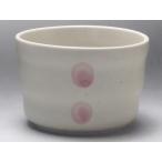 【Ｂ級品】ピンク水玉２段２４小鉢　[普段使いの食器]