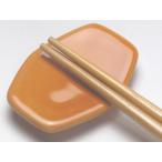 【Ｂ級品】パステルオレンジ　六角箸置き　[普段使いの食器]