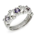 指輪リングアイオライトダイヤモンド...