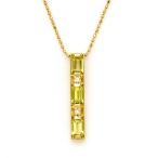 ペンダントトップレモンクォーツダイ...