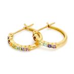 Yahoo! Yahoo!ショッピング(ヤフー ショッピング)スナップピアス アミュレット エタニティー ゴールド K18 レディース 18K 18金 クリスマス Xmas